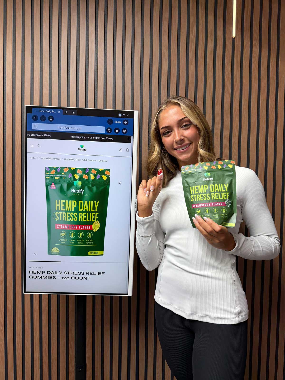Evelyn Plunkett Joins Nutrify as Brand Ambassador: A New Chapter in Wellness Promotion