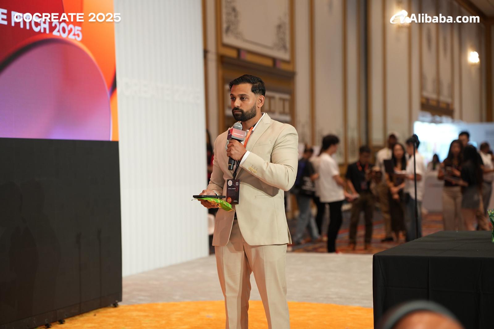 Our Founder Pitched for CoCreate 2025! We Were Shortlisted Out of 25,000 Businesses – Thank You Aliababa!
