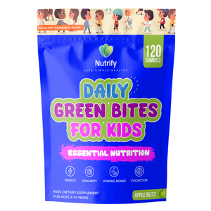 Nutrify Daily Green Bites for Kids – 120 Count