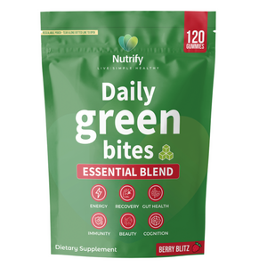 Nutrify Daily Green Bites – 120 Count