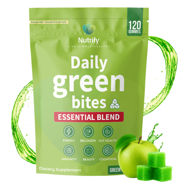 Nutrify Daily Green Bites – 120 Count