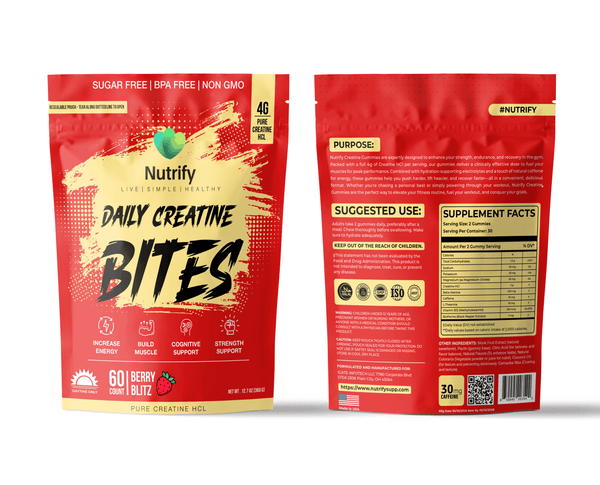 Nutrify Daily Creatine Bites – 60 Count