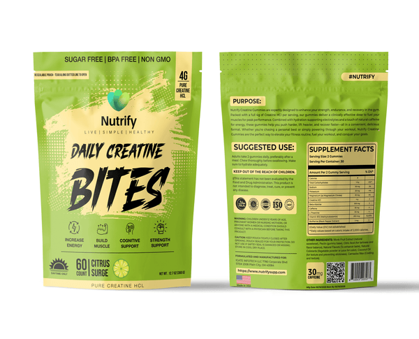 Nutrify Daily Creatine Bites – 60 Count
