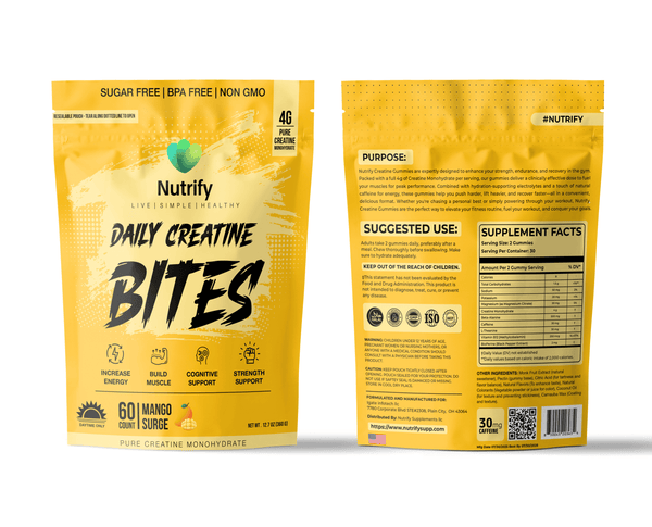 Nutrify Daily Creatine Bites – 60 Count