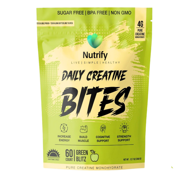 Nutrify Daily Creatine Bites – 60 Count