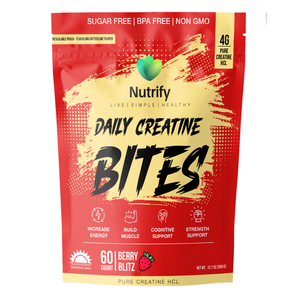 Nutrify Daily Creatine Bites – 60 Count