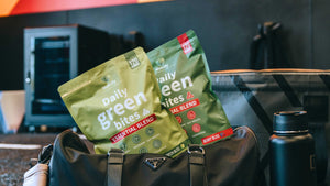 Nutrify Daily Green Bites – Gut Health, Energy, Beauty & Immunity in One Bite | 50+ Superfoods + Prebiotic Fiber | 120 Count