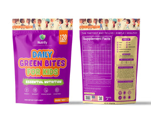 Nutrify Daily Green Bites for Kids – 120 Count