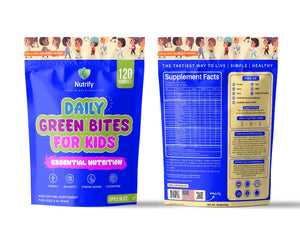 Nutrify Daily Green Bites for Kids – 120 Count