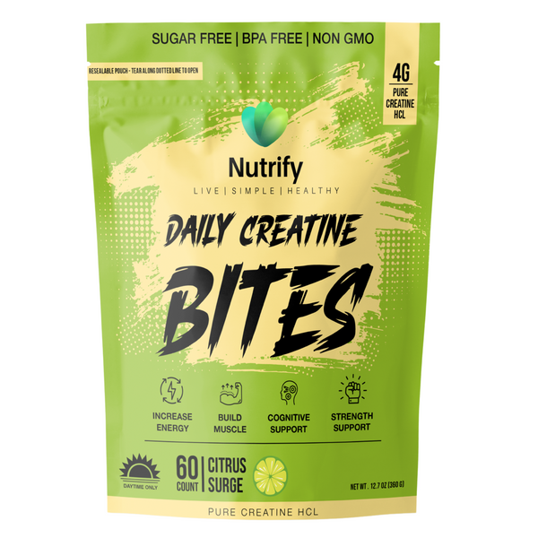Nutrify Daily Creatine Bites – 60 Count